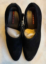Load image into Gallery viewer, Prada Size 39 Black Bootie Pre-Owned Shoes- Ladies
