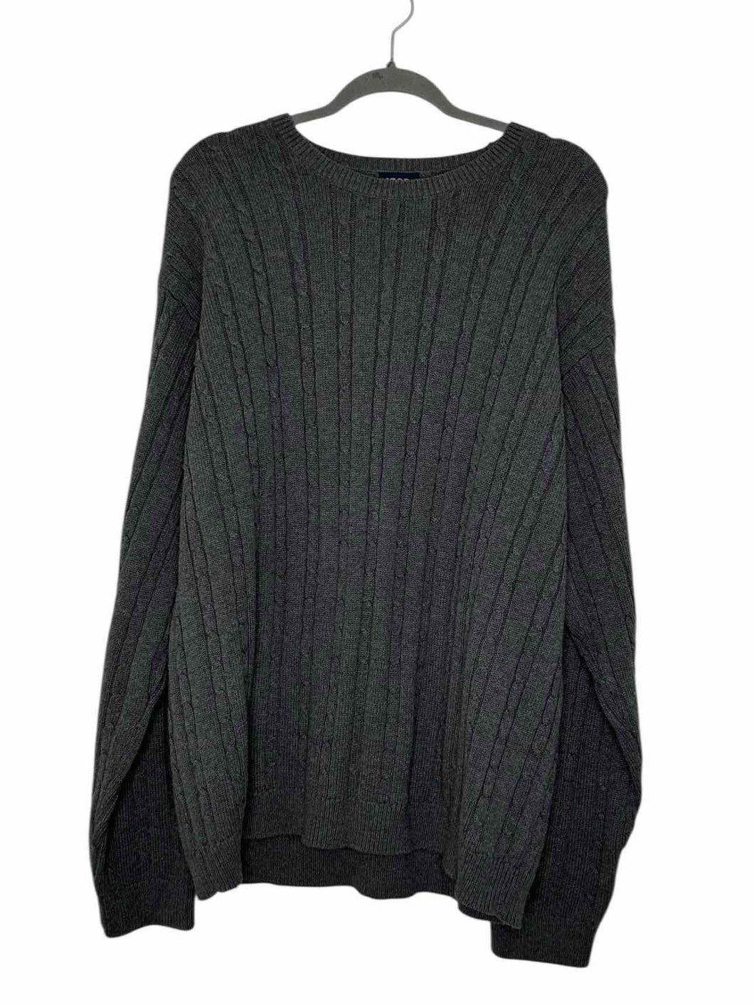 IZOD Size XL Grey Pre-Owned Sweater- Mens
