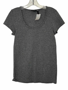 Theory Size Medium Grey Pre-Owned T-Shirt- Ladies