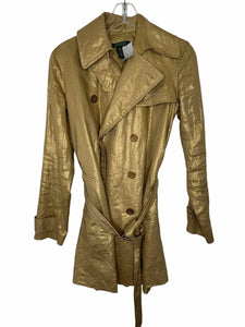 Ralph Lauren Size Small Gold Pre-Owned Coat- Ladies