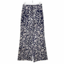 Load image into Gallery viewer, Ulla Johnson Size 6 Navy Print Pre-Owned Pants- Ladies
