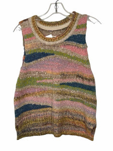 Pilcro Size Large Multi Pre-Owned Sweater- Ladies