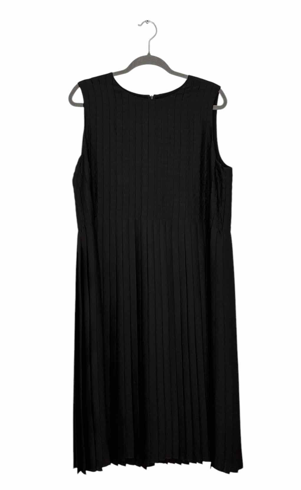 Lafayette Size Large Black Pre-Owned Dress- Ladies