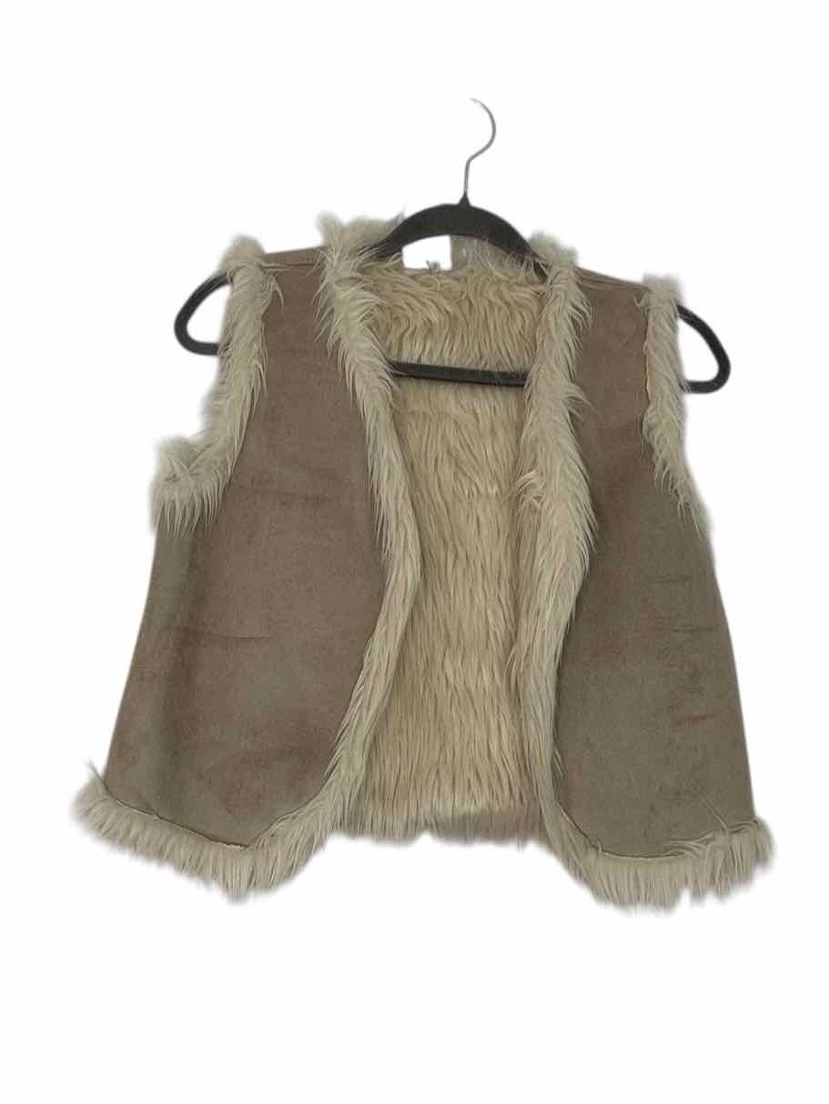 Size Small Beige Pre-Owned Vest- Ladies
