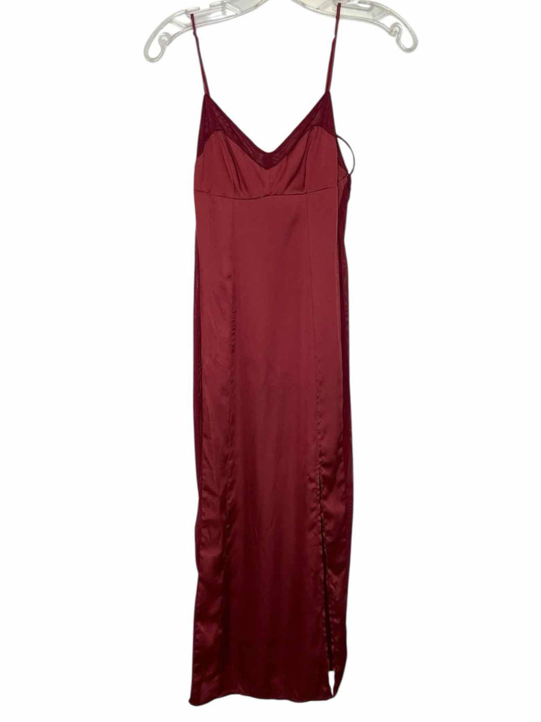 Free People Size X- Small Red Pre-Owned Dress- Ladies