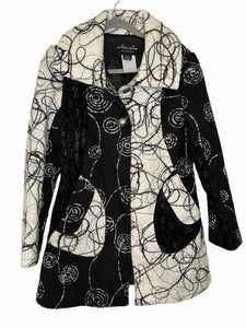 Parkhurst Size Small Blk/Wht Pre-Owned Jacket- Ladies