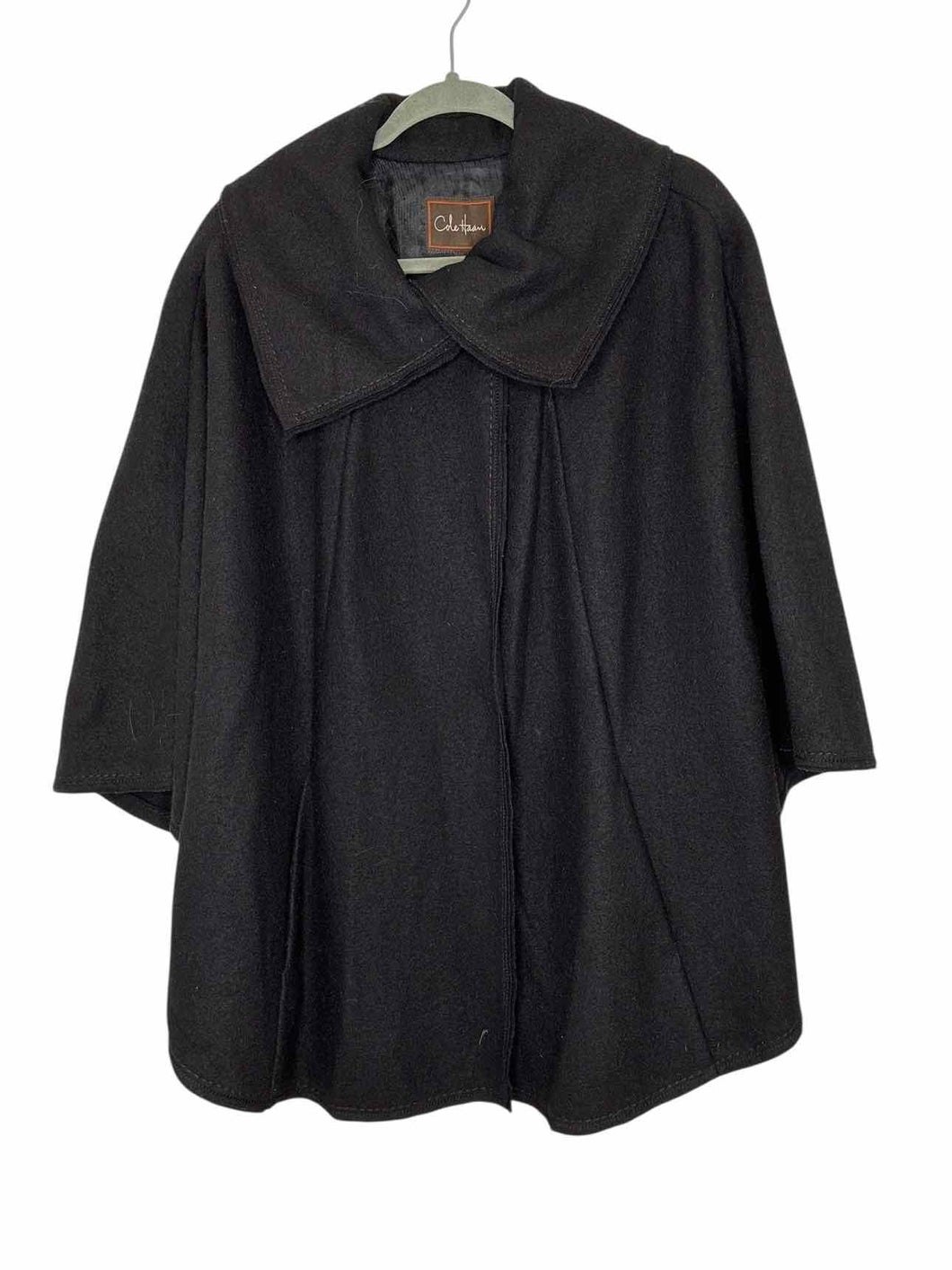 Cole Haan Size 10 Black Pre-Owned Jacket- Ladies