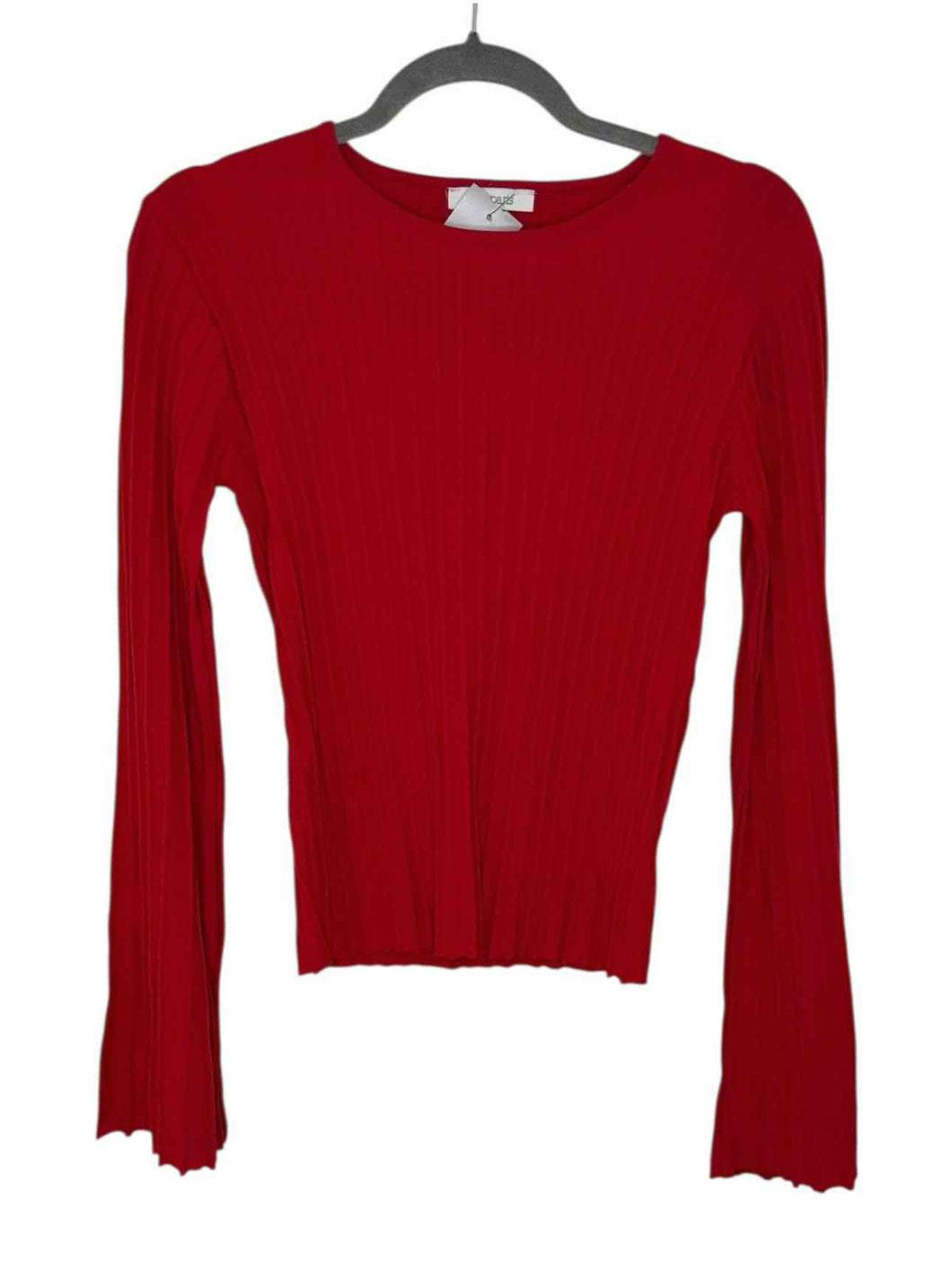 Lucy Paris Size Small Red Pre-Owned Sweater- Ladies