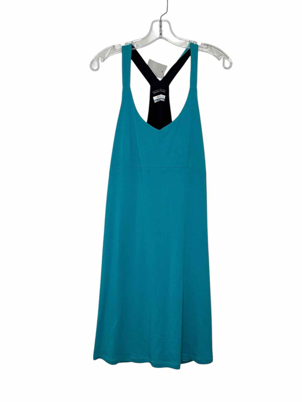 Columbia Size X-Large Turquoise Pre-Owned Dress- Ladies