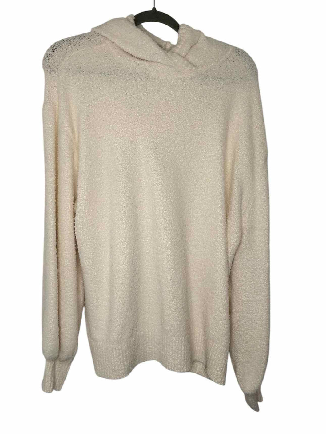 We Wore What Size S/M Cream Pre-Owned Pullover- Ladies