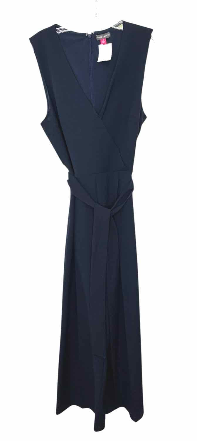 Vince Camuto Size 10 Navy Pre-Owned Jumpsuit- Ladies
