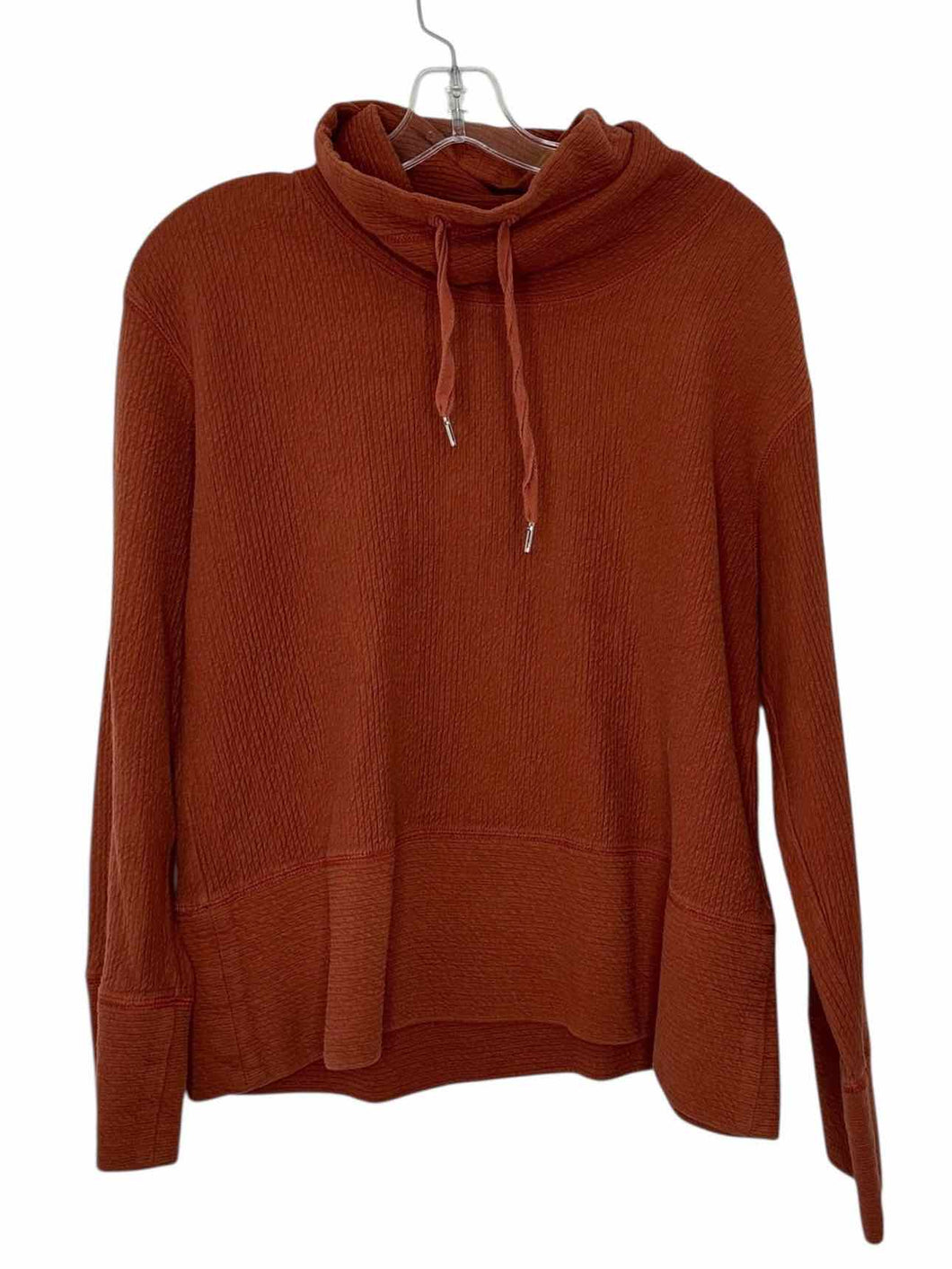 Orvis Size Small Rust Pre-Owned Pullover- Ladies