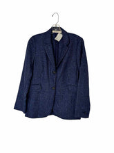 Load image into Gallery viewer, Rani Arabella Size 6 Navy Plaid Pre-Owned Blazer/Indoor Jacket- Ladies
