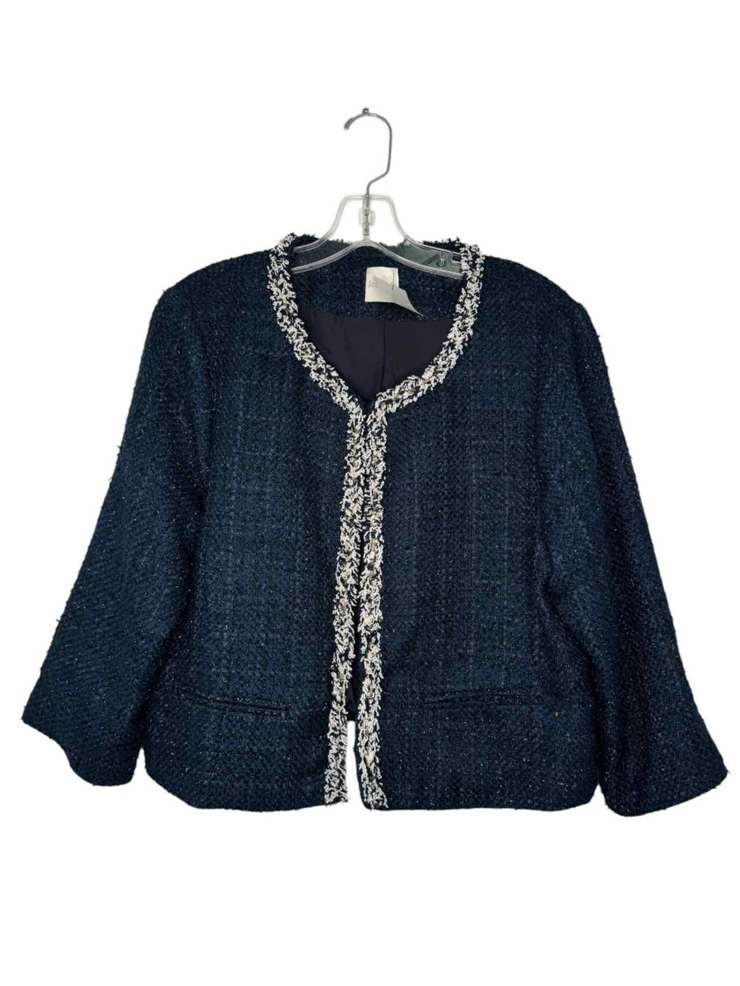 Size 4 Navy Pre-Owned Blazer/Indoor Jacket- Ladies