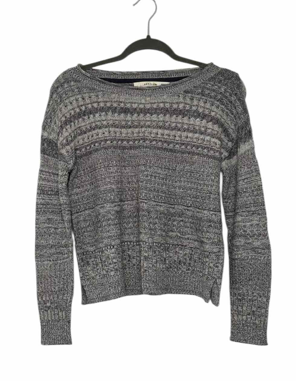 Sparrow Size Small Grey Pre-Owned Sweater- Ladies