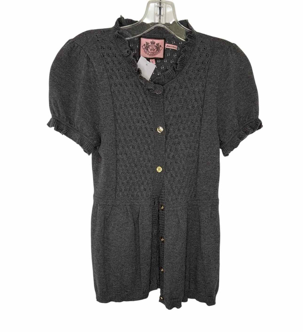 Juicy Couture Size Small Grey Pre-Owned Sweater- Ladies