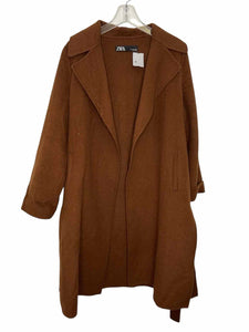 Zara Size Small Brown Pre-Owned Coat- Ladies