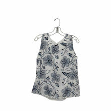 Load image into Gallery viewer, Size Small White Print Pre-Owned Tank Top- Ladies
