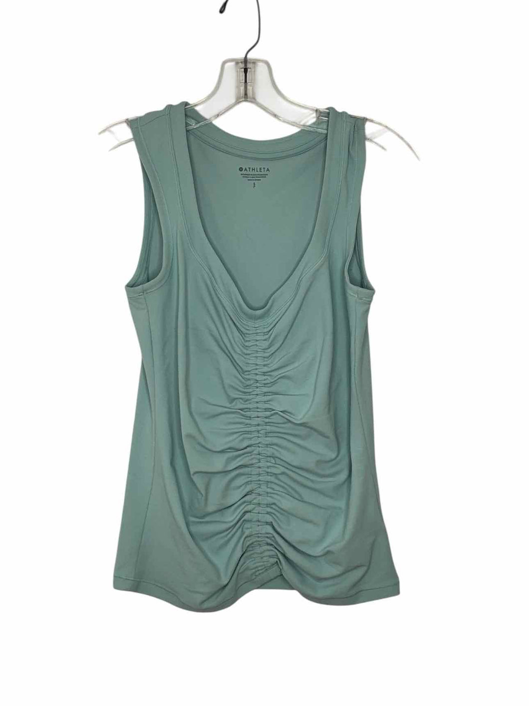 Athleta Size Small Mint Pre-Owned Tank Top- Ladies