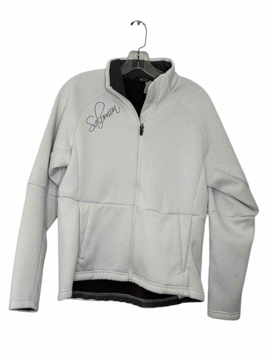 Salomon Size 6 White Pre-Owned Jacket- Ladies