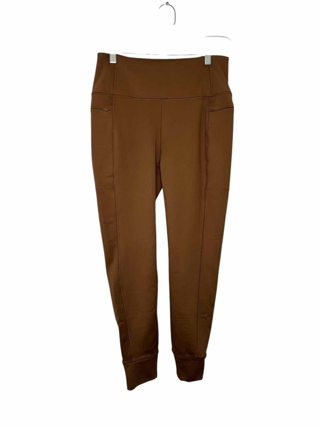 Spyder Size Medium Tan Pre-Owned Leggings- Ladies