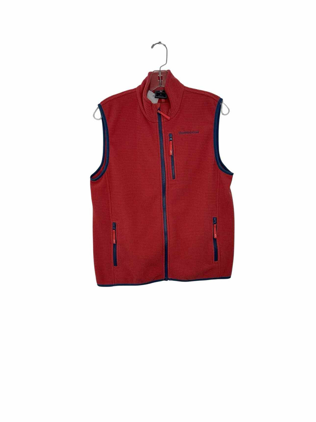Vineyard Vines Size Large Coral Pre-Owned Vest- Ladies