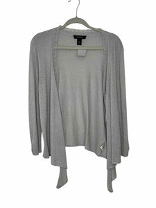 WH/BM Size X-Large Silver Pre-Owned Sweater- Ladies