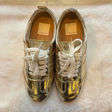 Load image into Gallery viewer, Dolce Vita Size 5.5 Gold Sneaker Footwear- New in Box Shoes- Ladies
