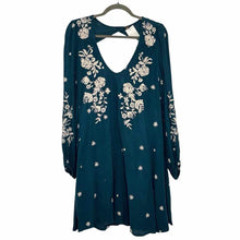 Load image into Gallery viewer, Free People Size Medium Turquoise Pre-Owned Dress- Ladies
