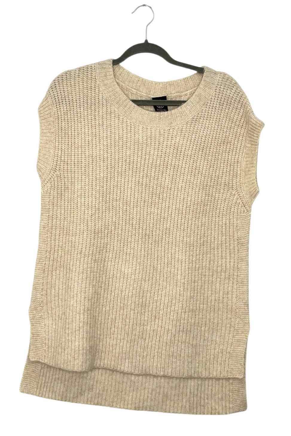 Bobeau Size Small Cream Pre-Owned Sweater- Ladies