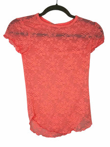Free People Size X- Small Neon Coral New w/ Tags Top- Ladies