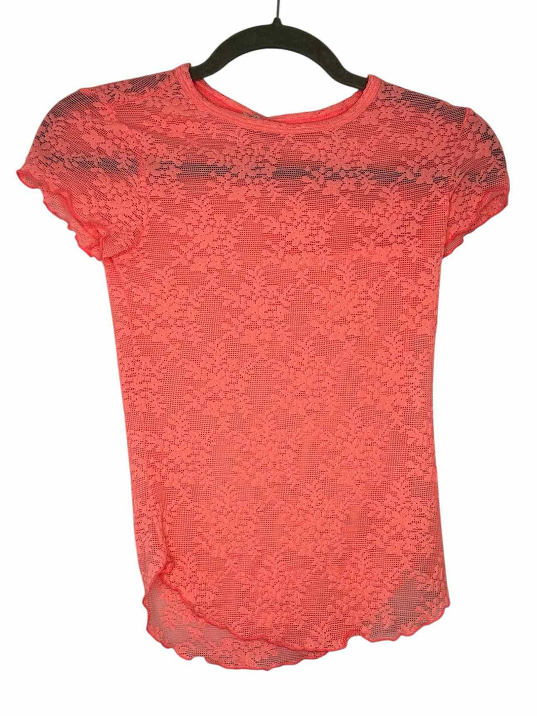 Free People Size X- Small Neon Coral New w/ Tags Top- Ladies