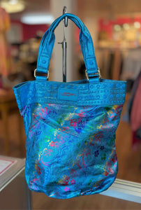 Ed Hardy Blue Pre-Owned Purse- Ladies