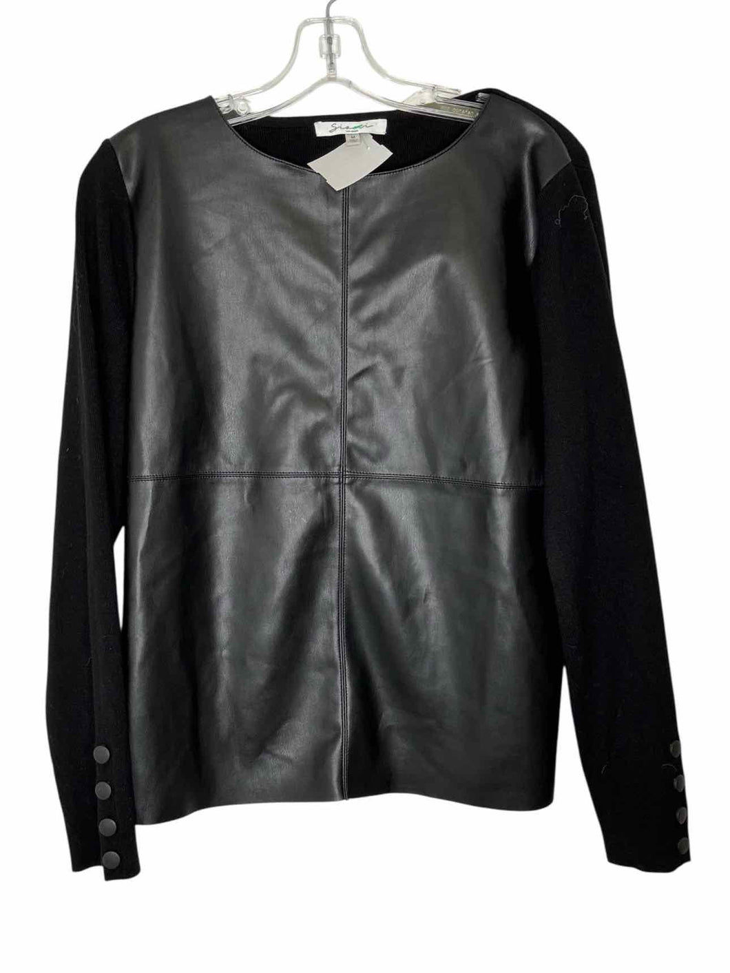 Sioni Size Medium Black Pre-Owned Sweater- Ladies