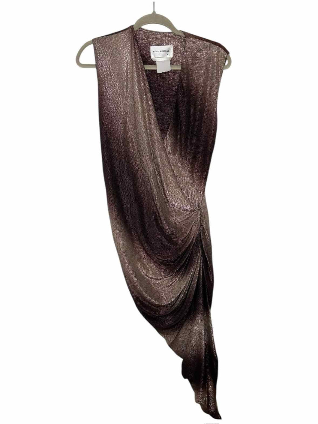 Blumarine Size 4 Rose Gold Pre-Owned Dress- Ladies