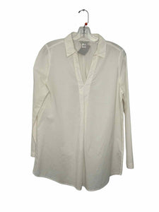 Garnet Hill Size MP White Pre-Owned Shirt- Ladies