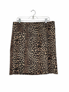 Michael Kors Size X-Large Animal Print Pre-Owned Skirt- Ladies