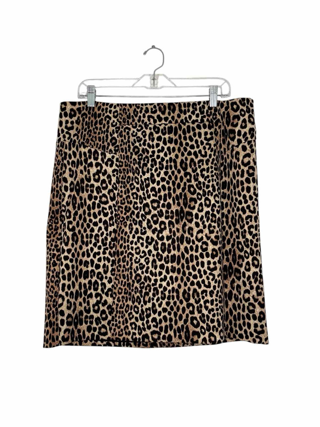 Michael Kors Size X-Large Animal Print Pre-Owned Skirt- Ladies