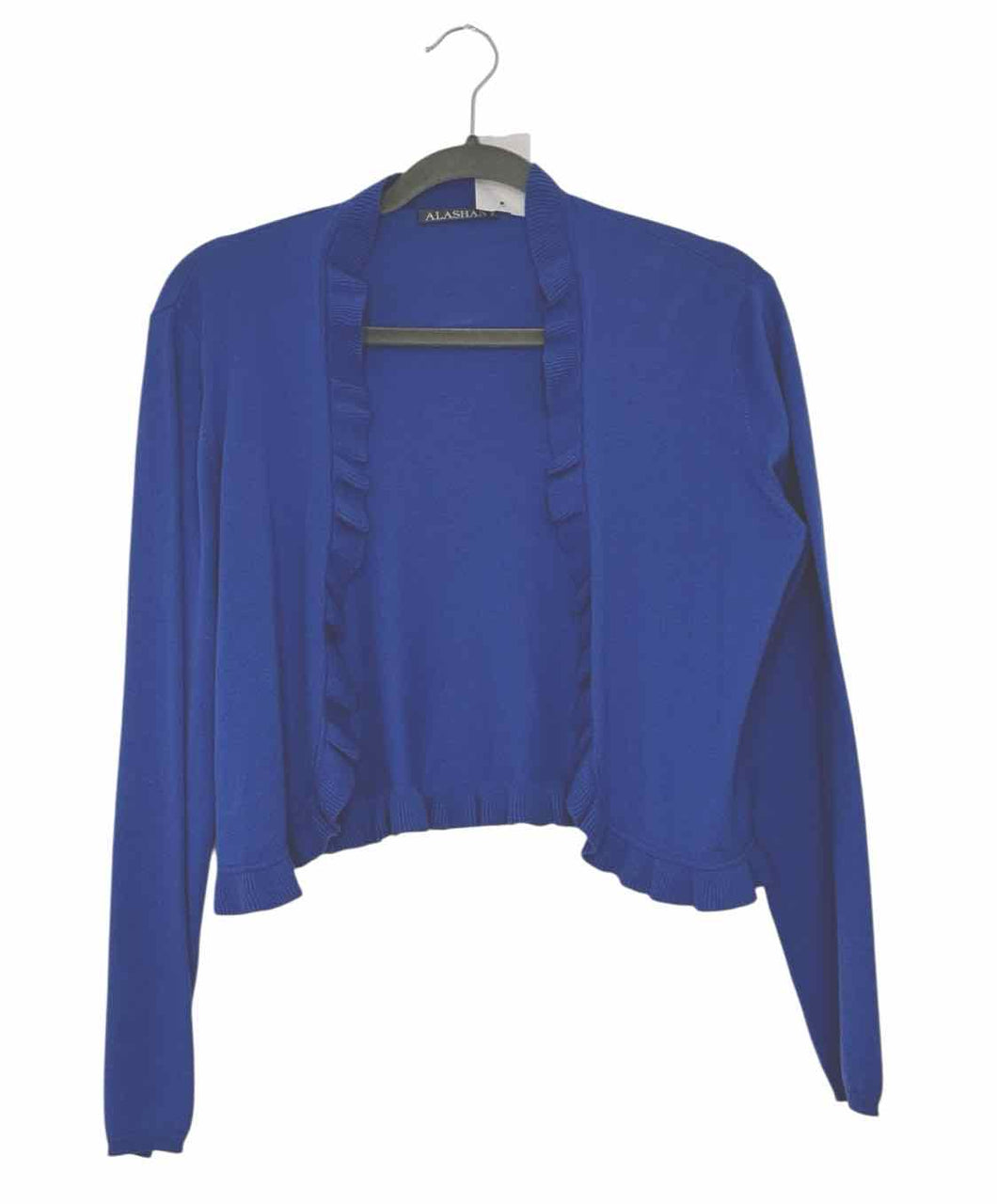 Alashan Size Medium Blue Pre-Owned Sweater- Ladies