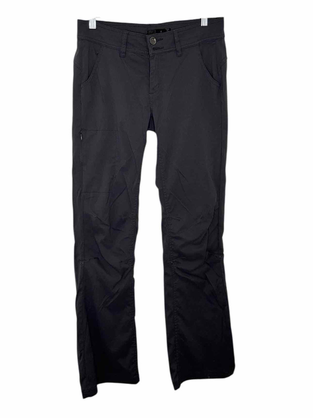 Prana Size 4 Grey Pre-Owned Pants- Ladies