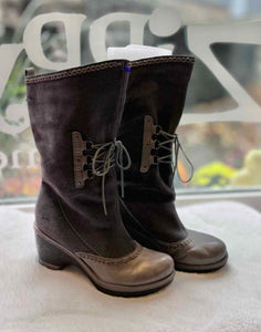 Jambu Size 9.5 Grey Pre-Owned Boots- Ladies