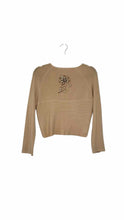 Load image into Gallery viewer, Zadig &amp; Voltaire Size Medium Beige Pre-Owned Sweater- Ladies
