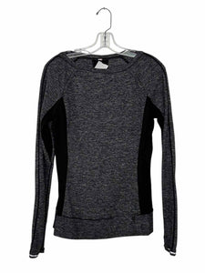Lululemon Size 8 Grey Pre-Owned Top- Ladies