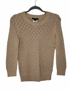 Banana Republic Size Small Beige Pre-Owned Sweater- Ladies