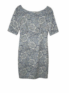 Eliza J Size 4 Blue Pre-Owned Dress- Ladies