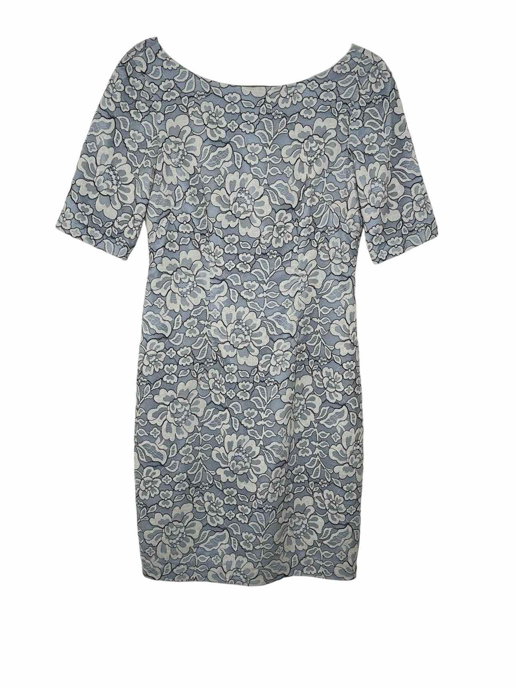 Eliza J Size 4 Blue Pre-Owned Dress- Ladies