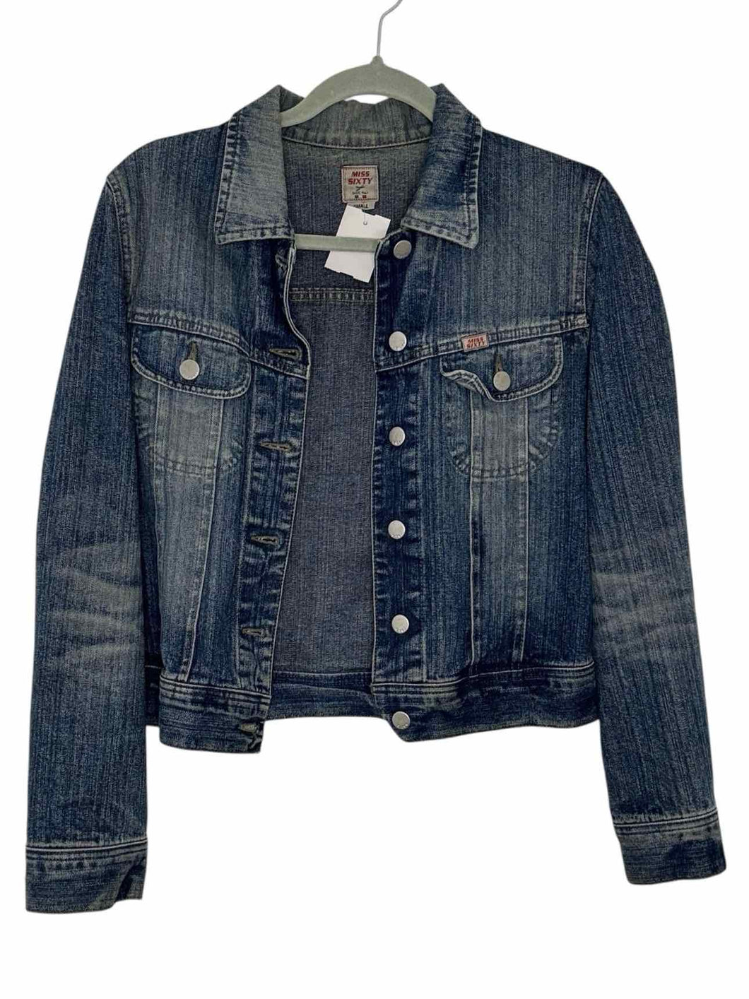Miss Sixty Size Small Denim Pre-Owned Jacket- Ladies