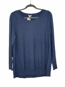 LL Bean Size X-Large Blue Pre-Owned Sweater- Ladies