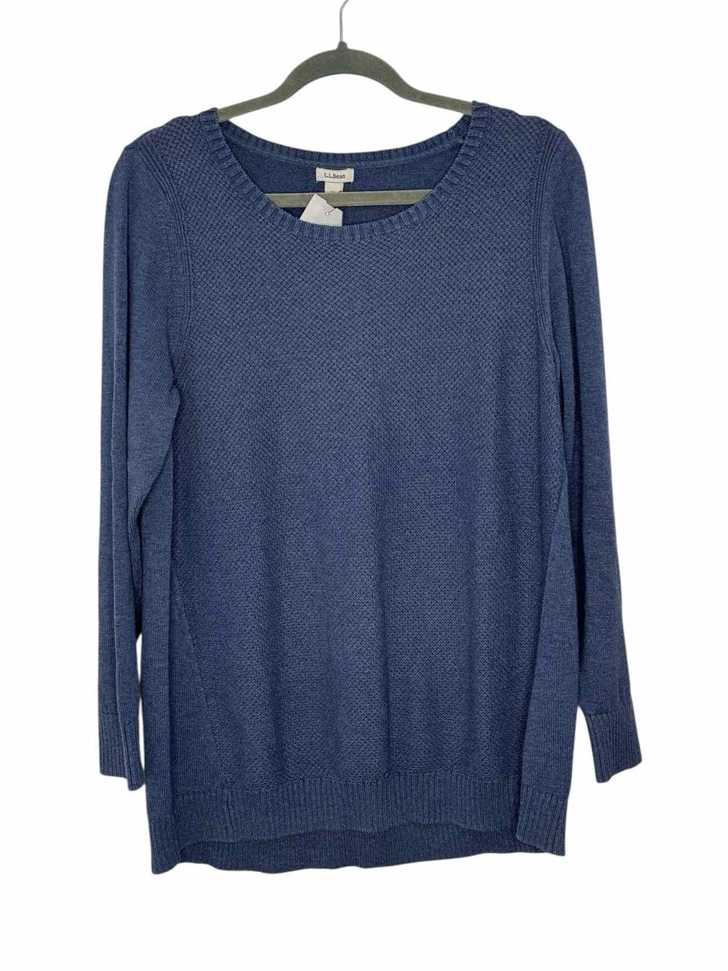 LL Bean Size X-Large Blue Pre-Owned Sweater- Ladies