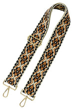 Load image into Gallery viewer, 2 Inch Wide Aztec Tribal Pattern Guitar Strap
